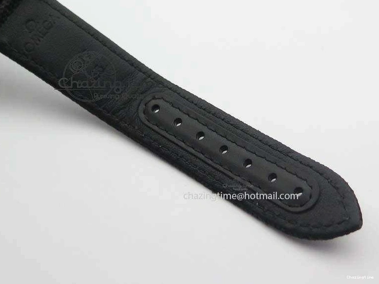 0314 Speedmaster Apollo XVII Gray Dial On Black Nylon Strap Manual Winding Chrono Movement FastDry 8208